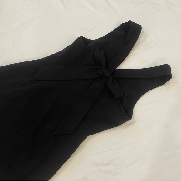 Banana Republic Black Dress with Bow - Picture 1 of 10